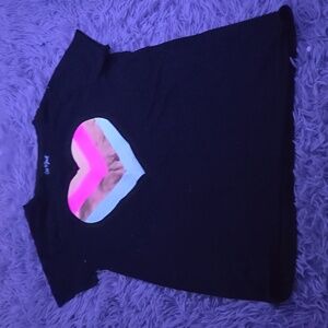 Girls Black Tee